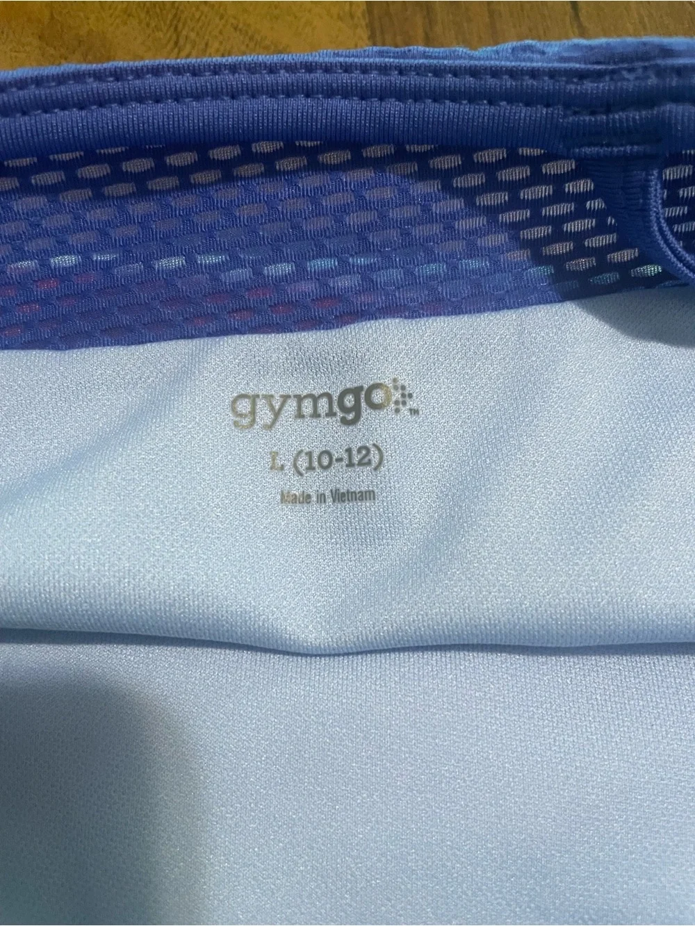GymGo by Gymboree Bright Blue One-Piece Activewear Dress w/Built-In Shorts 10/12